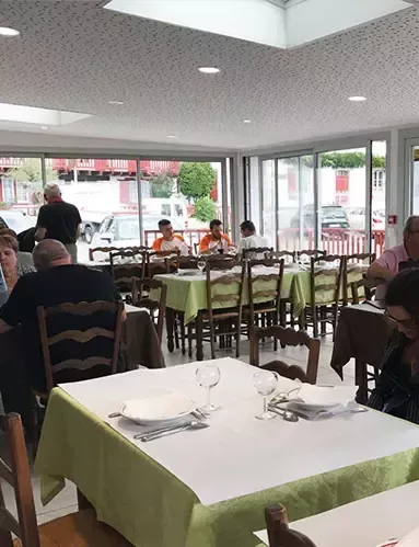 Menu du jour à Mendionde